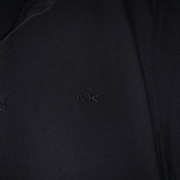 Michael Kors Black Polo Shirt Men's Size Large - Picture 8 of 8